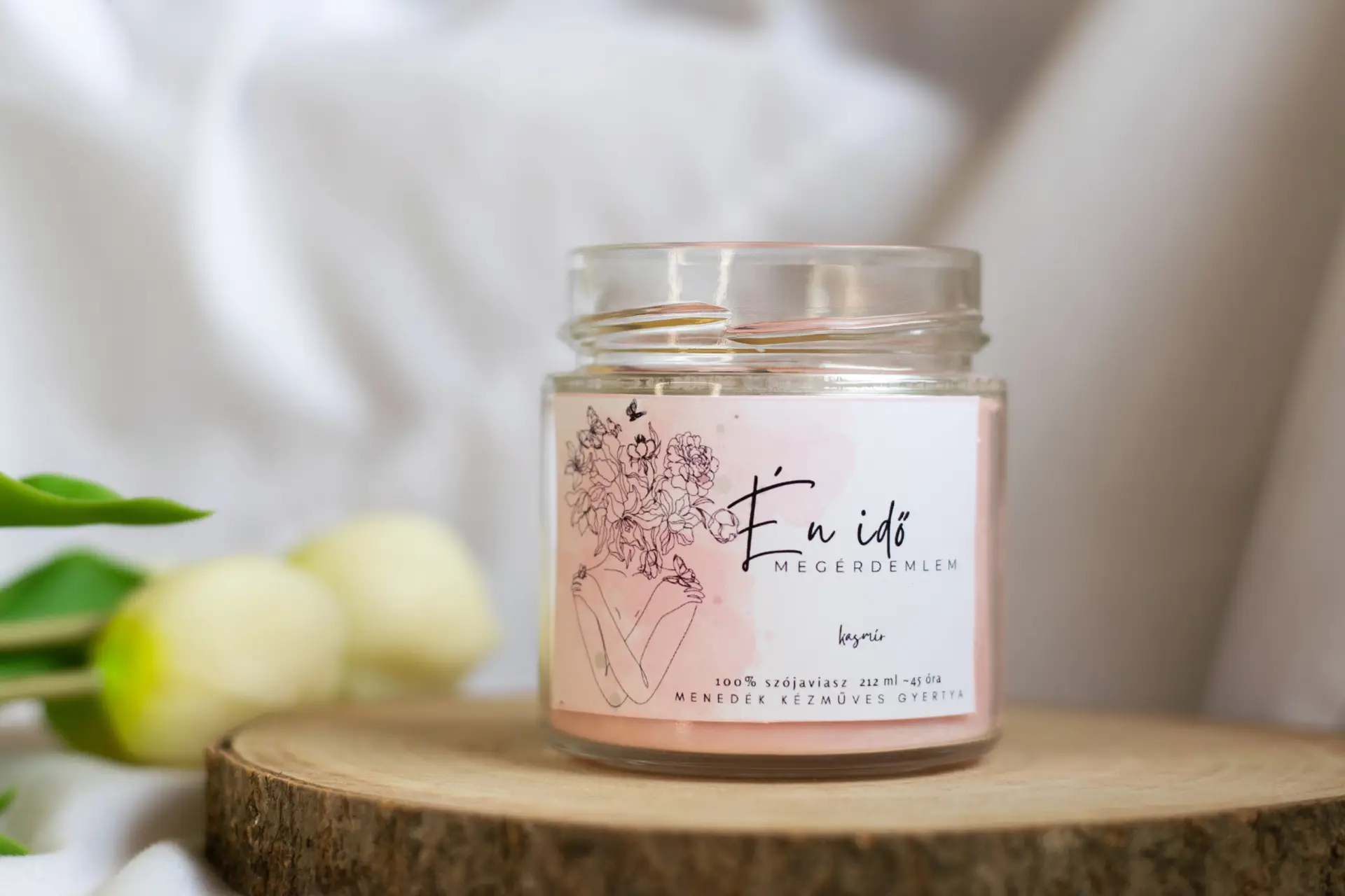 Én idő szójaviasz illatgyertya - Image 4