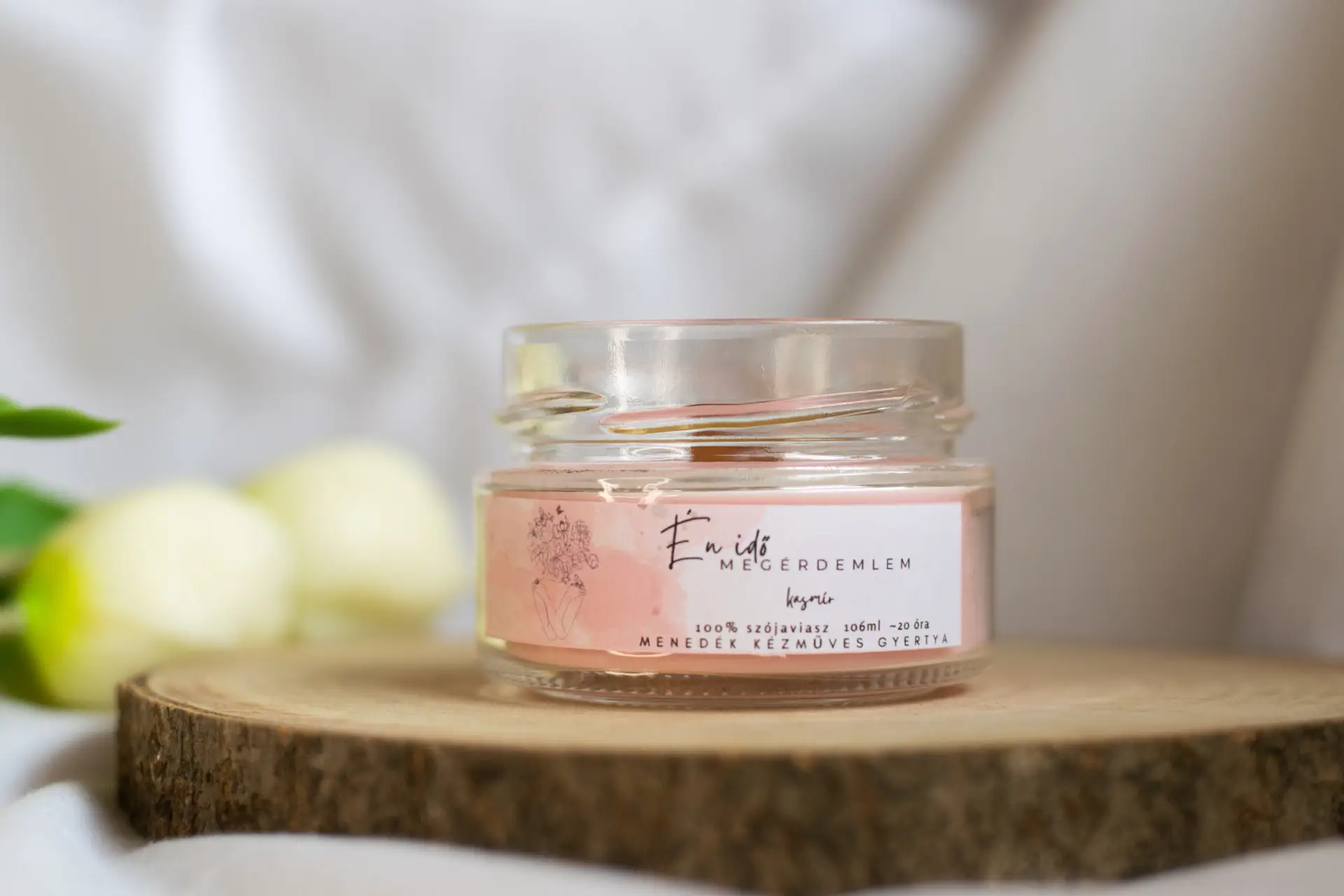 Én idő szójaviasz illatgyertya - Image 5