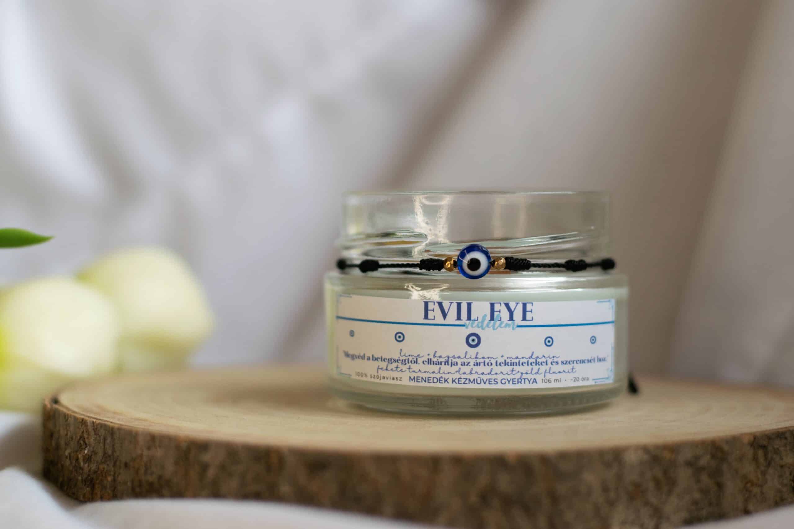 Evil Eye illatgyertya ajándék karkötővel - Image 3