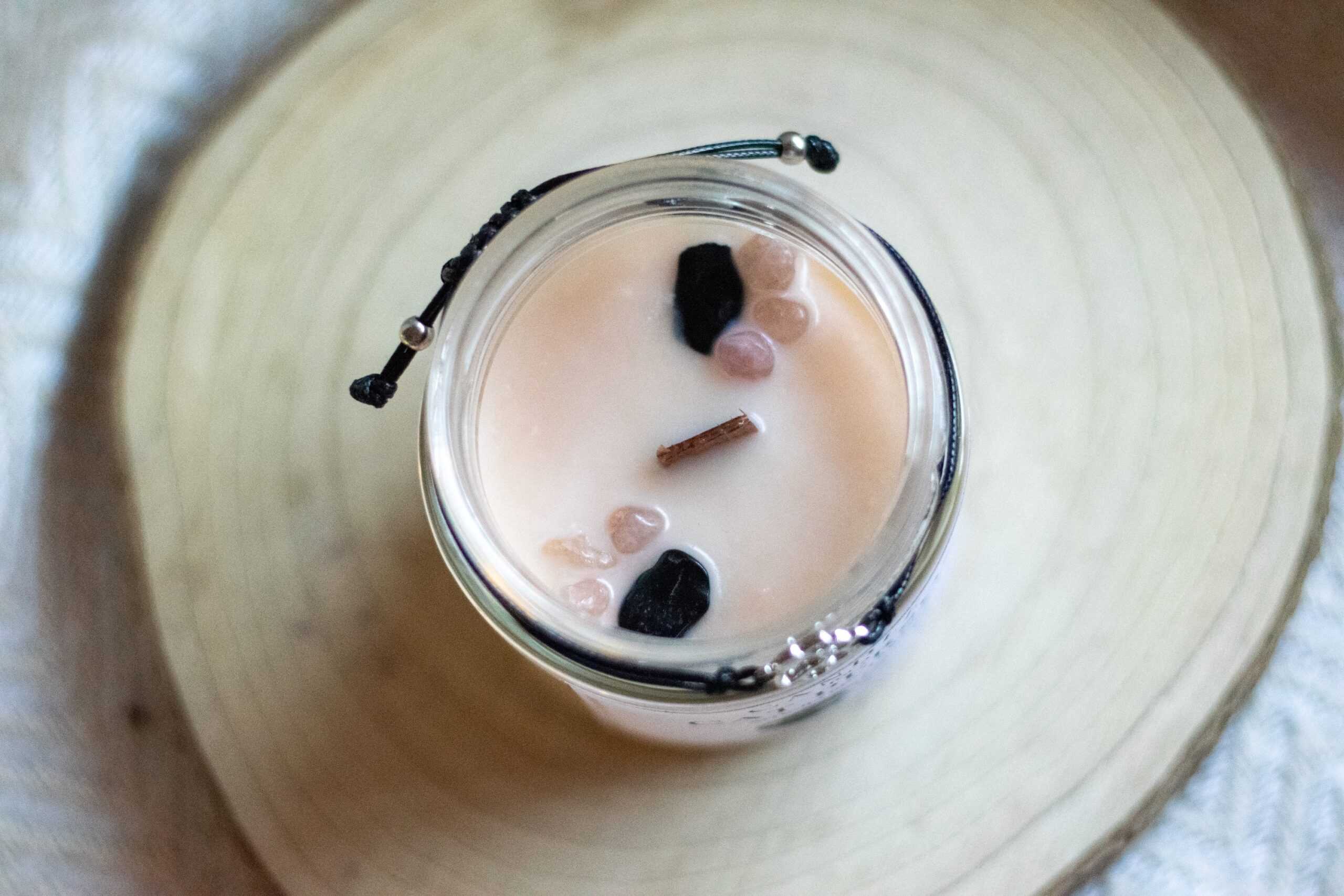 Candle for a Cat Person-szójaviasz illatgyertya karkötővel - Image 2