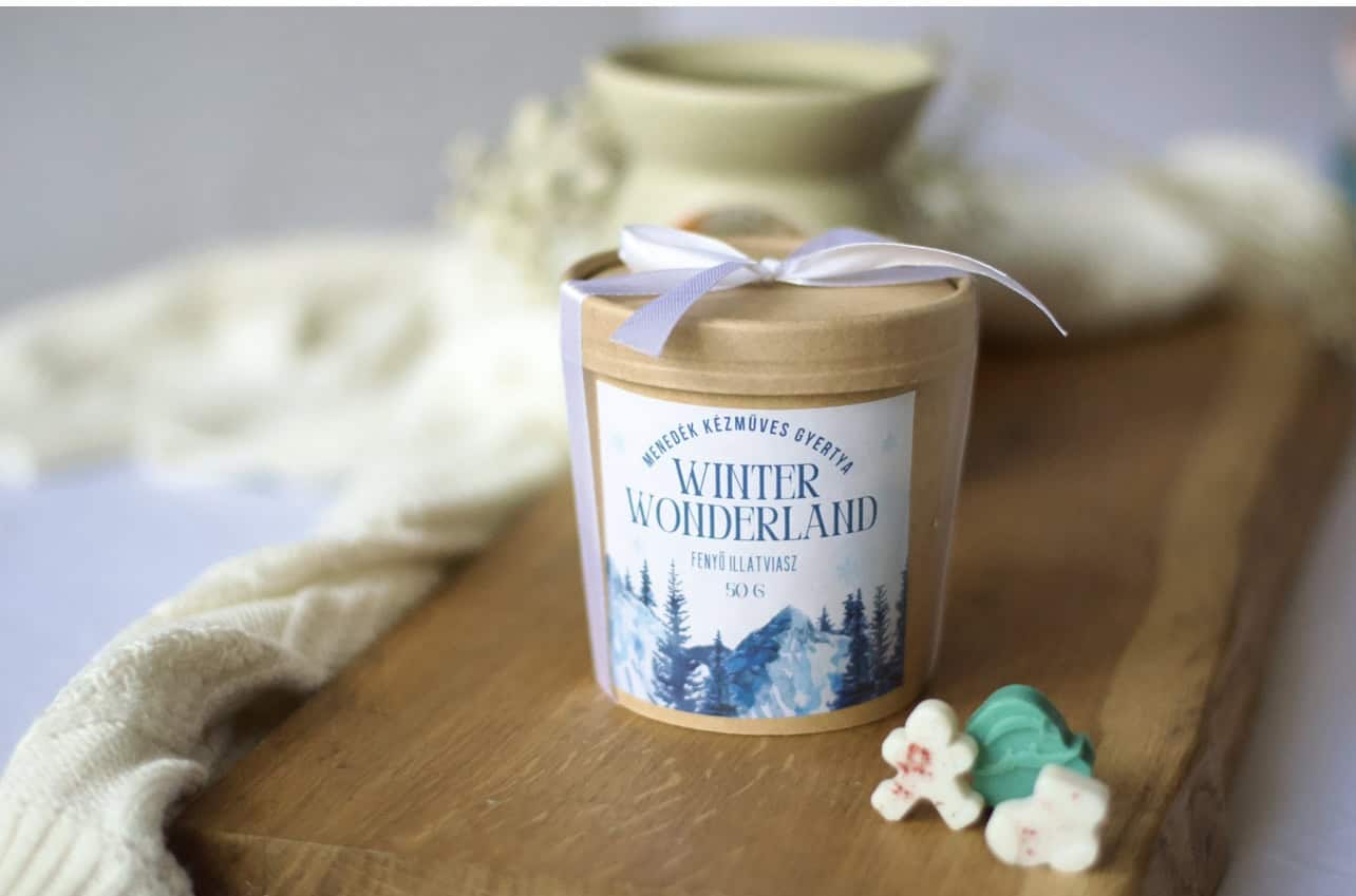 Ünnepi fenyves illatviasz