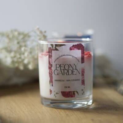 Peony garden illatgyertya