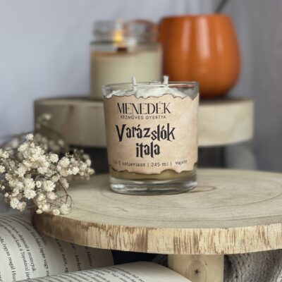 Varázslók itala szójaviasz illatgyertya