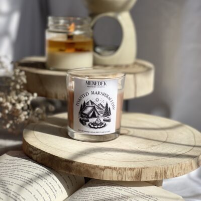 Toasted marshmallow szójaviasz illatgyertya