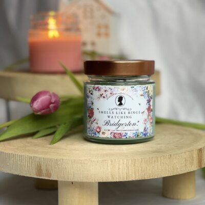 Bridgerton inspirálta szójaviasz gyertya