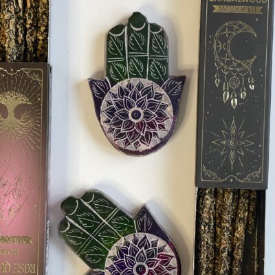 Szappankő füstölő állvány-Lótusz virág