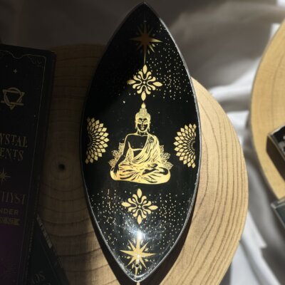 Zománcozott Füstölő Tálca-Buddha